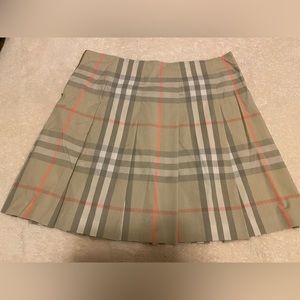 Burberry Brit Classic Nova Check Kilt, size 10